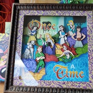 Disney Once Upon A Time Hero's Paper Sculpture  LE